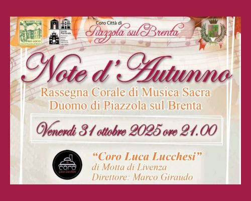 Note d'autunno 31 ottobre 2025