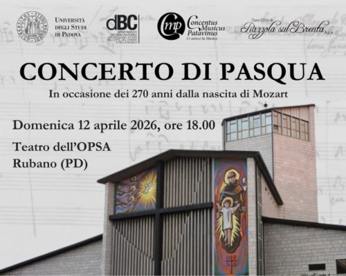 concerto di Pasqua 2026 Armonie senza confini marzo 2026